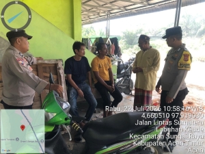 Patroli Dialogis Polsek Sungai Raya Perkuat Stabilitas Keamanan di Tengah Aktivitas Masyarakat