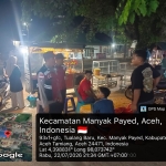 Polsek Manyak Payed Intensifkan Patroli Malam Demi Menjaga Kondusivitas Wilayah