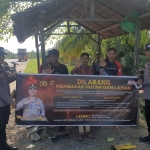 Patroli dan Sosialisasi Karhutla sebagai Upaya Mewujudkan Polri Presisi di Wilayah Hukum Polsek Birem Bayeun