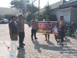 Polsek Langsa Timur Intensifkan Patroli Dialogis Demi Menjaga Stabilitas Kamtibmas