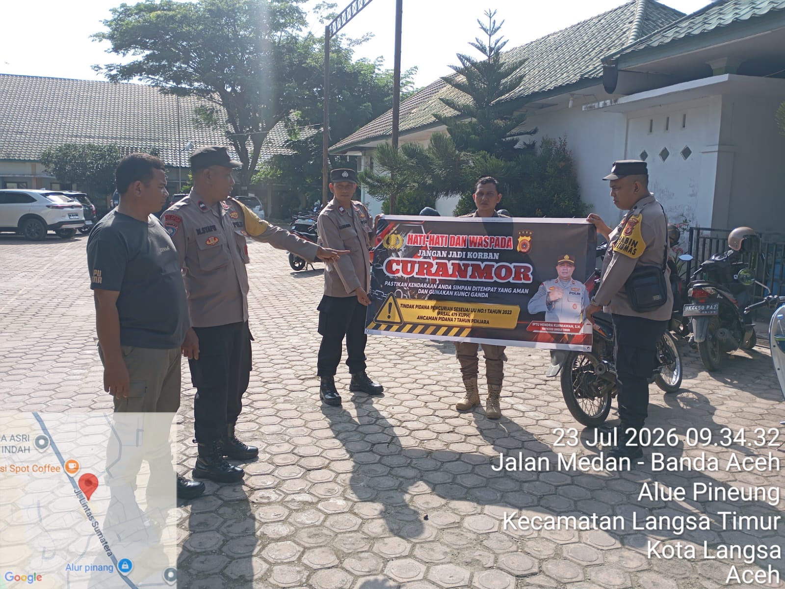Polsek Langsa Timur Intensifkan Patroli Dialogis Demi Menjaga Stabilitas Kamtibmas