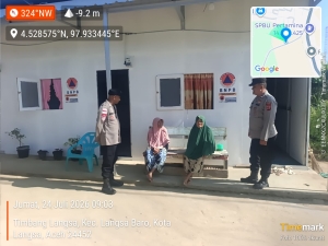 Patroli Pagi Polsek Langsa Barat Perkuat Harkamtibmas di Tengah Aktivitas Masyarakat