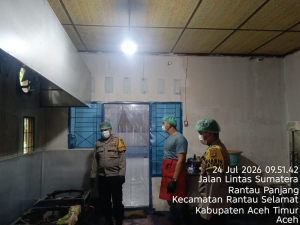 Polsek Rantau Selamat Pastikan Dapur MBG Beroperasi Sesuai Standar dan Aman Bagi Penerima Manfaat