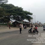 Polsek Rantau Selamat Optimalkan Strong Point Pagi untuk Kelancaran Arus Lalu Lintas