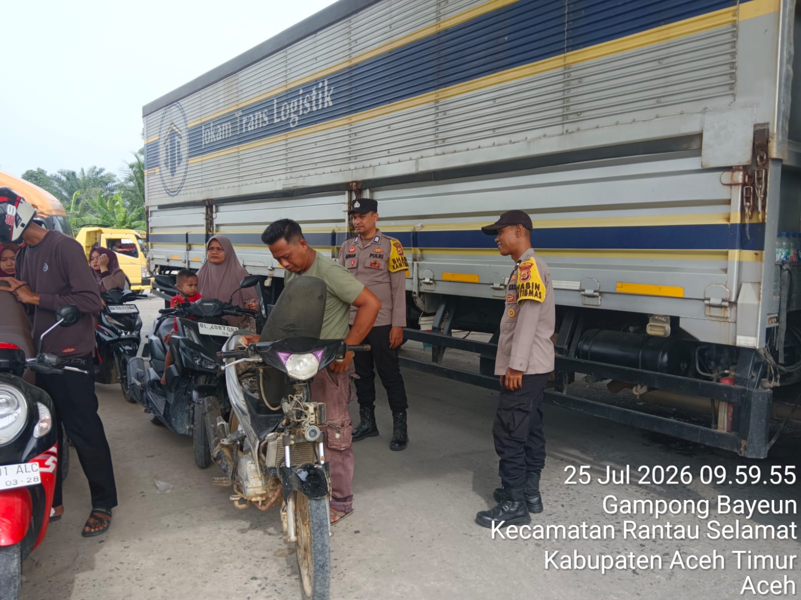 Polsek Rantau Selamat Intensifkan Patroli Dialogis Demi Menjaga Stabilitas Kamtibmas