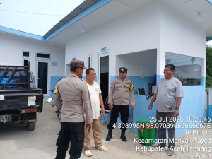 Polsek Manyak Payed Perkuat Pengawasan Dapur SPPG Demi Menjamin Standar Program Makan Bergizi Gratis