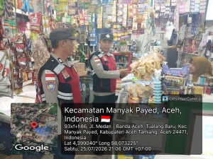 Polsek Manyak Payed Tingkatkan Patroli Malam untuk Menjaga Kamtibmas Tetap Kondusif