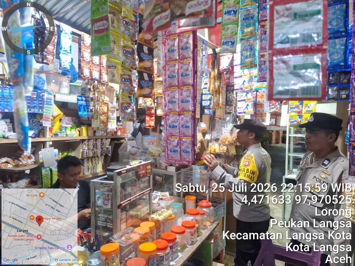 Polsek Langsa Intensifkan Patroli Antipremanisme untuk Jaga Keamanan Wilayah Kota