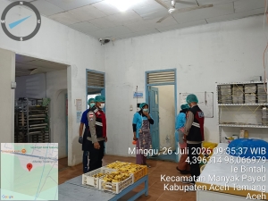 Polsek Manyak Payed Perkuat Pengawasan Dapur SPPG untuk Mendukung Program Makan Bergizi Gratis