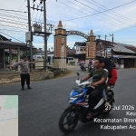 Polsek Birem Bayeun Gelar Protap 01 untuk Ciptakan Kamseltibcar Lantas di Pagi Hari