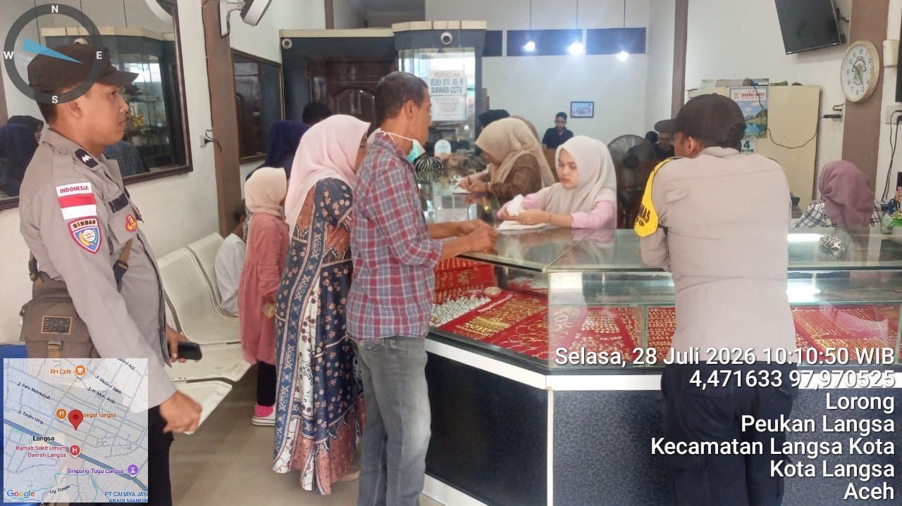 Patroli Antipremanisme Polsek Langsa Tingkatkan Keamanan di Kawasan Langsa Kota