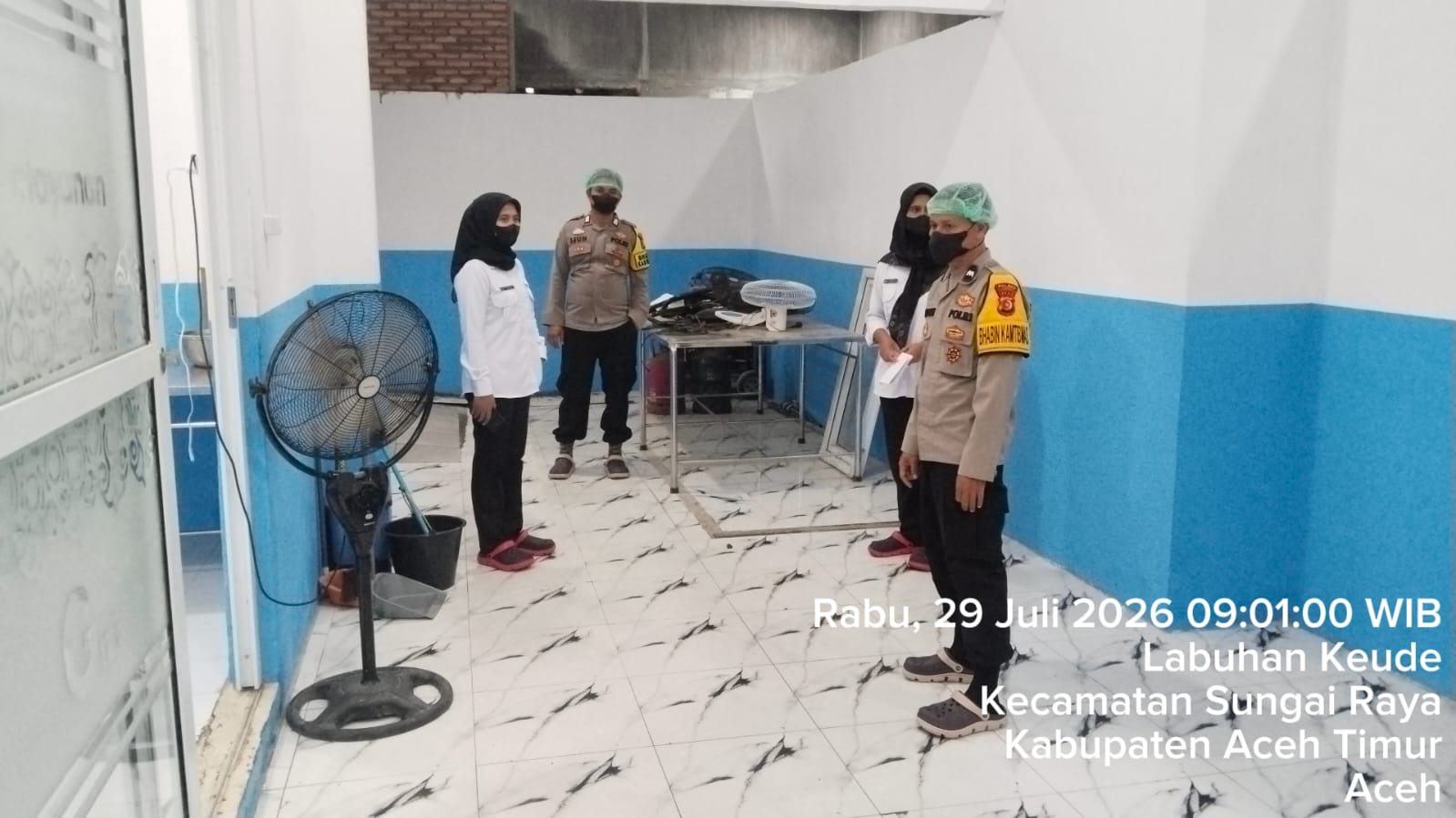 Polsek Sungai Raya Laksanakan Sambang dan Pengawasan Dapur MBG untuk Pastikan Standar Keamanan Pangan