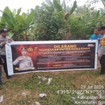 Polsek Sungai Raya Intensifkan Patroli Karhutla di Kawasan Rawan Kebakaran
