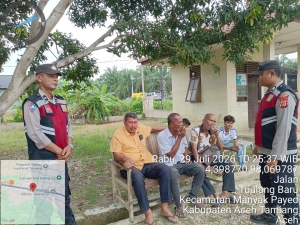 Polsek Manyak Payed Intensifkan Patroli Siang untuk Menjaga Kondusivitas Wilayah