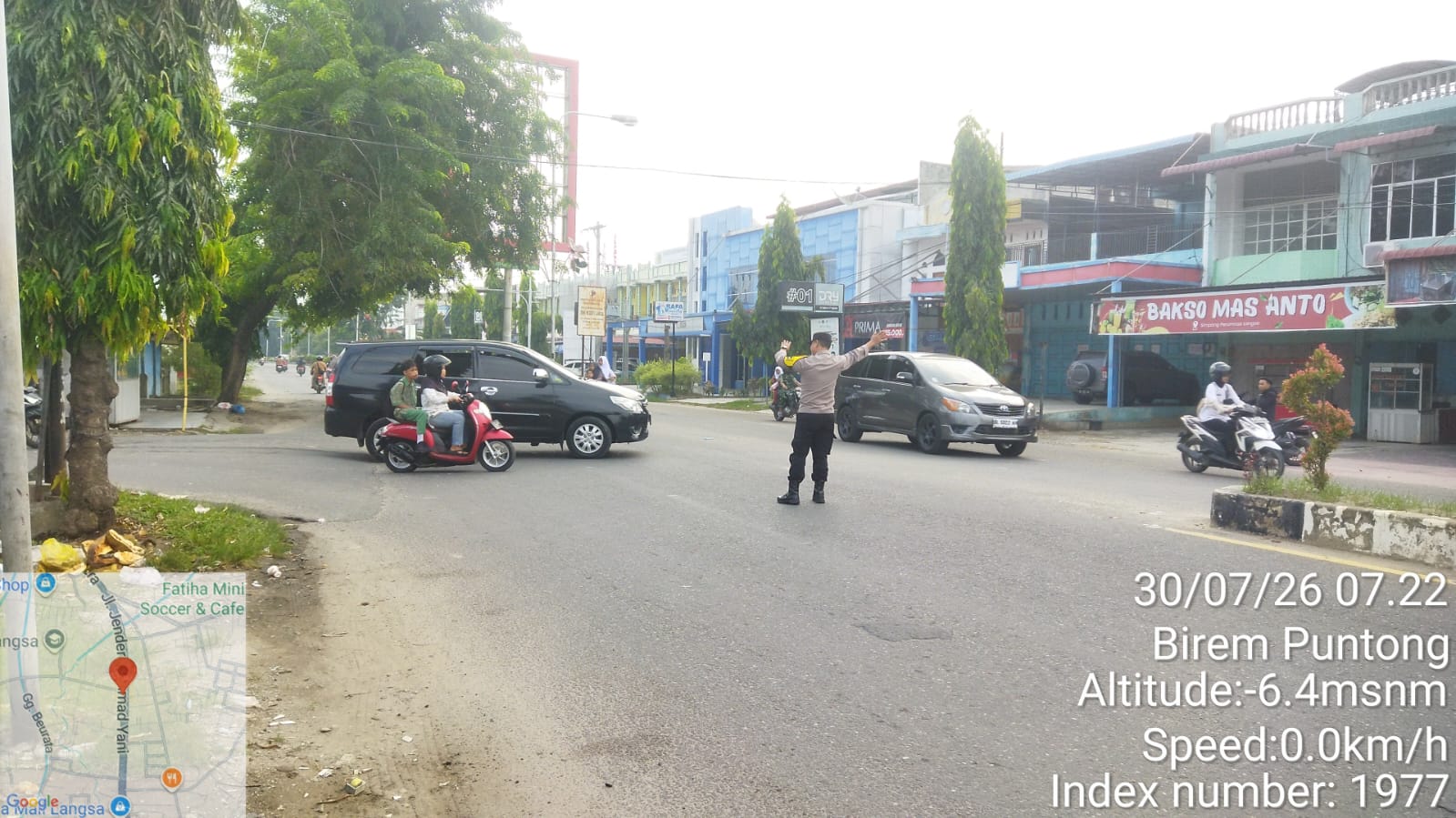 Polsek Langsa Barat Intensifkan Protap 01 di Titik Rawan Kepadatan Lalu Lintas
