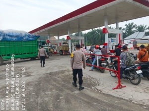 Polsek Rantau Selamat Intensifkan Patroli Dialogis untuk Menjaga Situasi Kamtibmas Tetap Kondusif