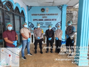 Polsek Langsa Perkuat Pengawasan Dapur MBG untuk Menjamin Keamanan dan Kualitas Pangan