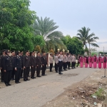 Upacara Pemakaman Dinas Iringi Peristirahatan Terakhir Ipda Agus Husaini