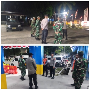 Patroli Gabungan Polsek Langsa Barat Perkuat Pengamanan Jelang Hari Damai Aceh