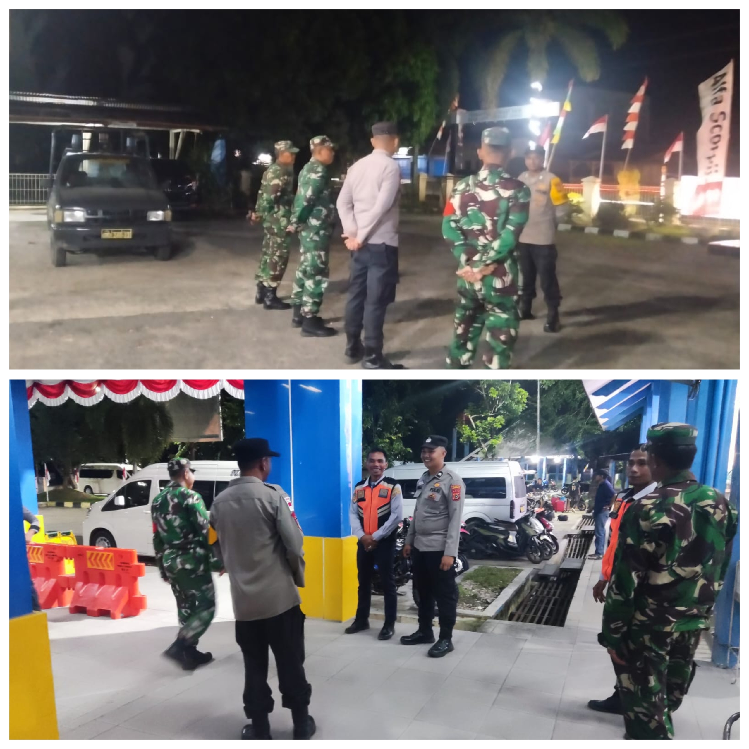 Patroli Gabungan Polsek Langsa Barat Perkuat Pengamanan Jelang Hari Damai Aceh