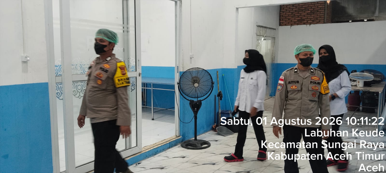 Polsek Sungai Raya Pastikan Kesiapan Dapur MBG Melalui Sambang dan Pengawasan SPPG