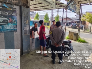 Polsek Langsa Intensifkan Patroli Antipremanisme Demi Menjaga Kondusivitas Wilayah