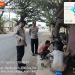 Polsek Langsa Barat Perkuat Patroli Harkamtibmas untuk Jaga Keamanan Lingkungan