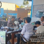 Patroli Dialogis Polsek Sungai Raya Perkuat Stabilitas Kamtibmas di Wilayah Aceh Timur