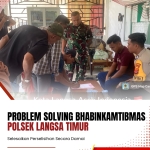 Problem Solving Bhabinkamtibmas Polsek Langsa Timur Selesaikan Perselisihan Secara Damai