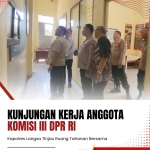 Kunjungan Anggota Komisi III DPR RI Tinjau Ruang Tahanan Polres Langsa Bersama Kapolres