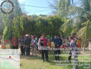 Patroli Siang Polsek Manyak Payed Perkuat Pengamanan Aktivitas Masyarakat di Kawasan Strategis
