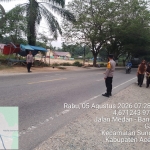 Polsek Sungai Raya Laksanakan Protap 01 untuk Wujudkan Kelancaran Lalu Lintas di Kawasan Sekolah
