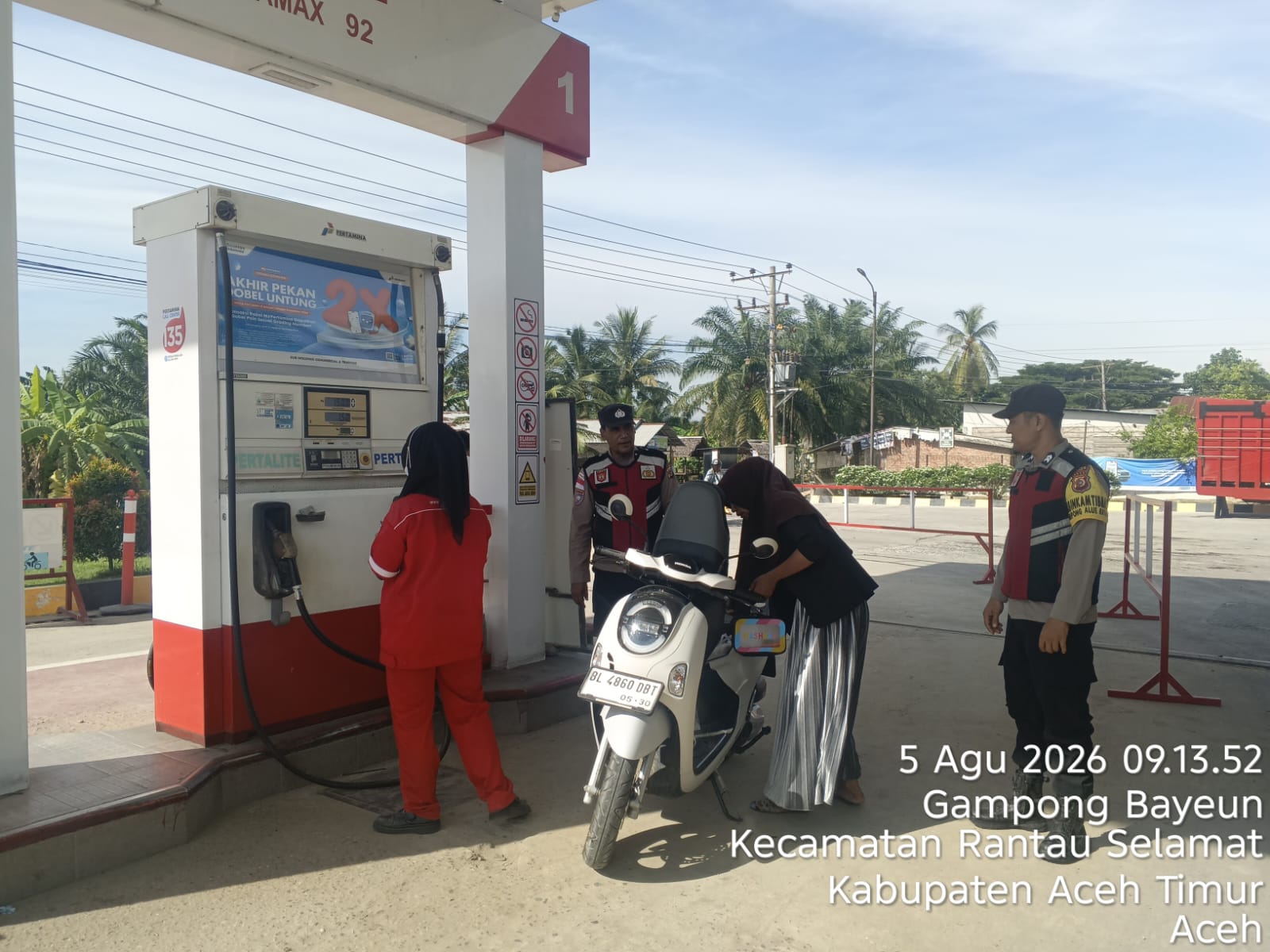 Patroli Dialogis Polsek Rantau Selamat Perkuat Kehadiran Polri untuk Menjaga Kondusivitas Wilayah
