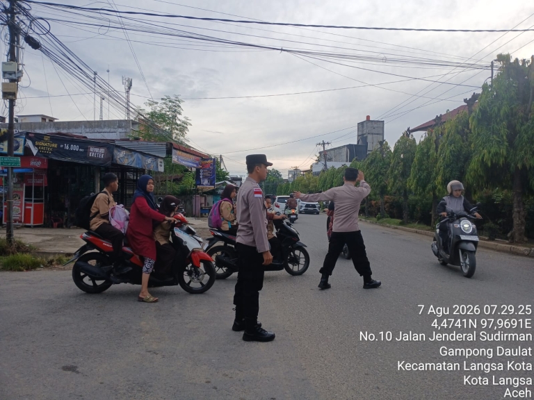 Polsek Langsa Tingkatkan Pelayanan Masyarakat Melalui Giat Protap 01