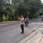 Polsek Langsa Barat Laksanakan Protap 01 untuk Wujudkan Kamseltibcarlantas yang Kondusif