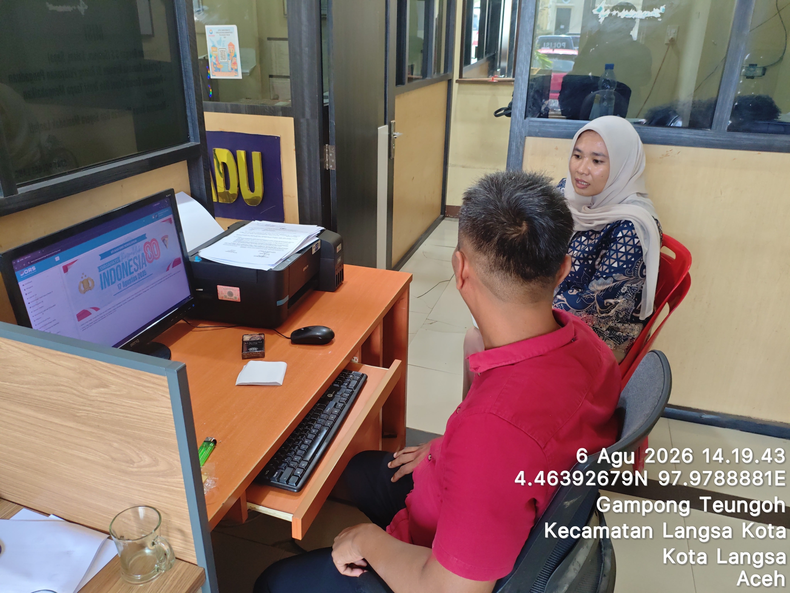 Pelayanan 110 Polres Langsa Cepat, Ramah, dan Responsif Menindaklanjuti Laporan Masyarakat