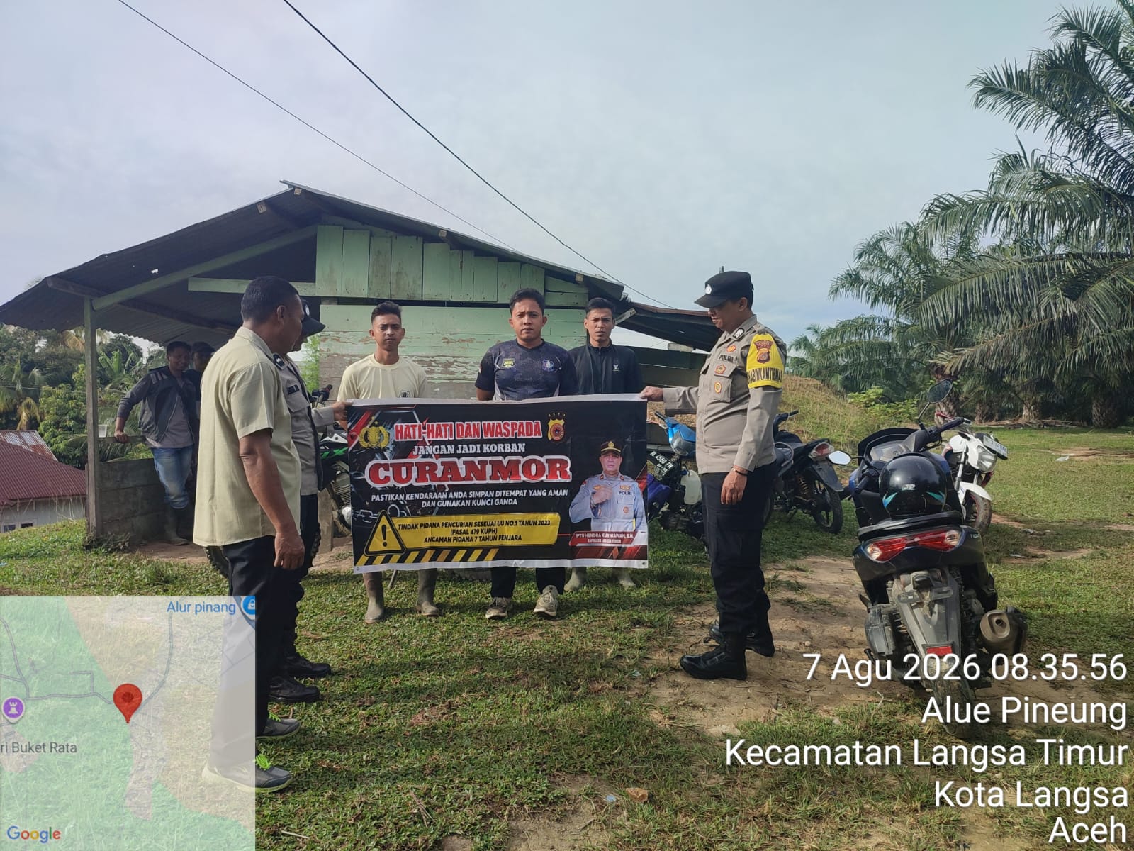 Polsek Langsa Timur Perkuat Patroli Dialogis untuk Cegah Gangguan Kamtibmas