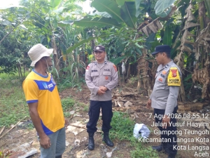 Polsek Langsa Tingkatkan Patroli Antipremanisme Demi Menjaga Kondusivitas Wilayah