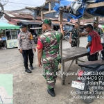Polsek Sungai Raya Bersama Koramil Laksanakan Patroli Jelang Hari Damai Aceh