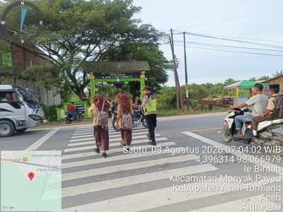 Polsek Manyak Payed Tingkatkan Pelayanan Melalui Pengaturan Lalu Lintas di Lingkungan Sekolah