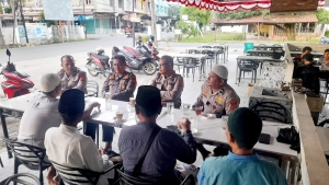 Sat Binmas Polres Langsa Perkuat Kemitraan Lewat Program Saweu Keude Kupi