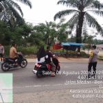 Polsek Sungai Raya Laksanakan Protap 01 untuk Tingkatkan Keamanan dan Ketertiban Lalu Lintas