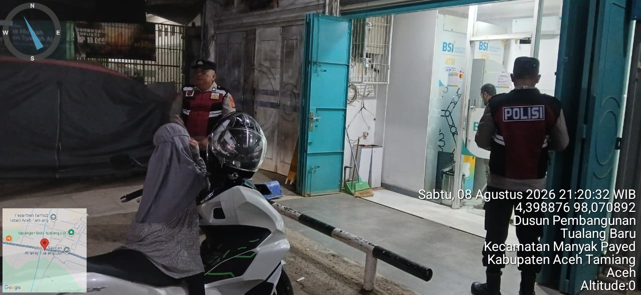 Manyak Payed Tingkatkan Patroli Malam, Jaga Situasi Kamtibmas Tetap Kondusif