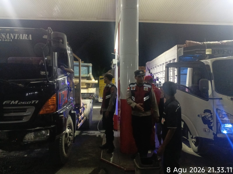 Patroli Dialogis Polsek Rantau Selamat Perkuat Keamanan Malam Hari