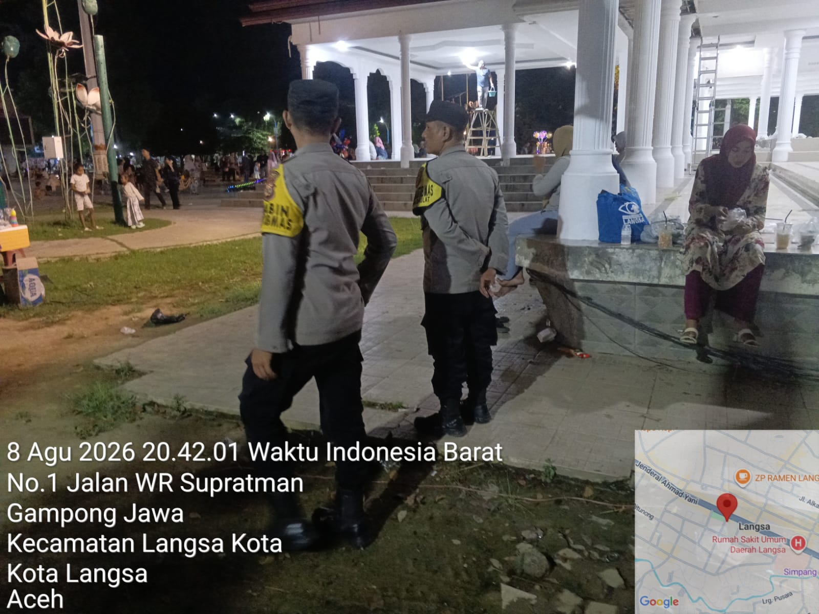 Patroli Malam Polsek Langsa Perkuat Pencegahan Premanisme dan Gangguan Kamtibmas