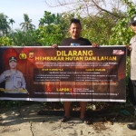 Polsek Langsa Timur Perkuat Patroli Karhutla di Kawasan Rawan Kebakaran