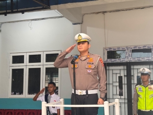 Kasat Lantas Langsa Edukasi Pelajar SMAN 3 tentang Keselamatan Berlalu Lintas