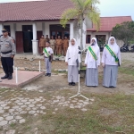 Satbinmas Polres Langsa Edukasi Pelajar SMKN 5 Langsa Lewat Polisi Saweu Sikula