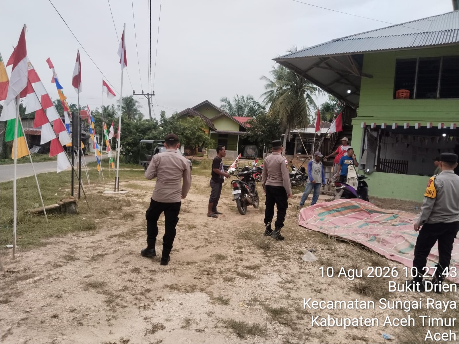 Polsek Sungai Raya Tingkatkan Patroli Harkamtibmas di Tengah Aktivitas Masyarakat