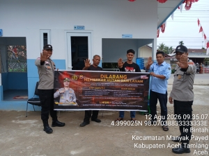 Polsek Manyak Payed Perkuat Patroli Karhutla Cegah Kebakaran Hutan Dan Lahan